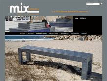 Tablet Screenshot of mix-urbain.com